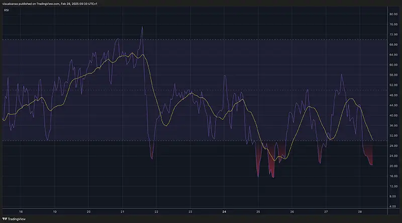 RSI 1H BTCUSDT